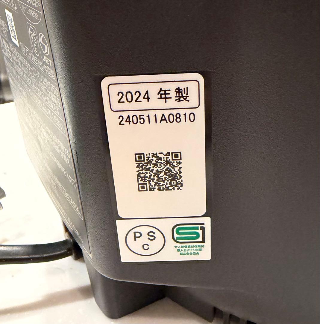 パナソニック 5合炊き圧力IHジャー炊飯器 2024年製 SR-CR10A-K