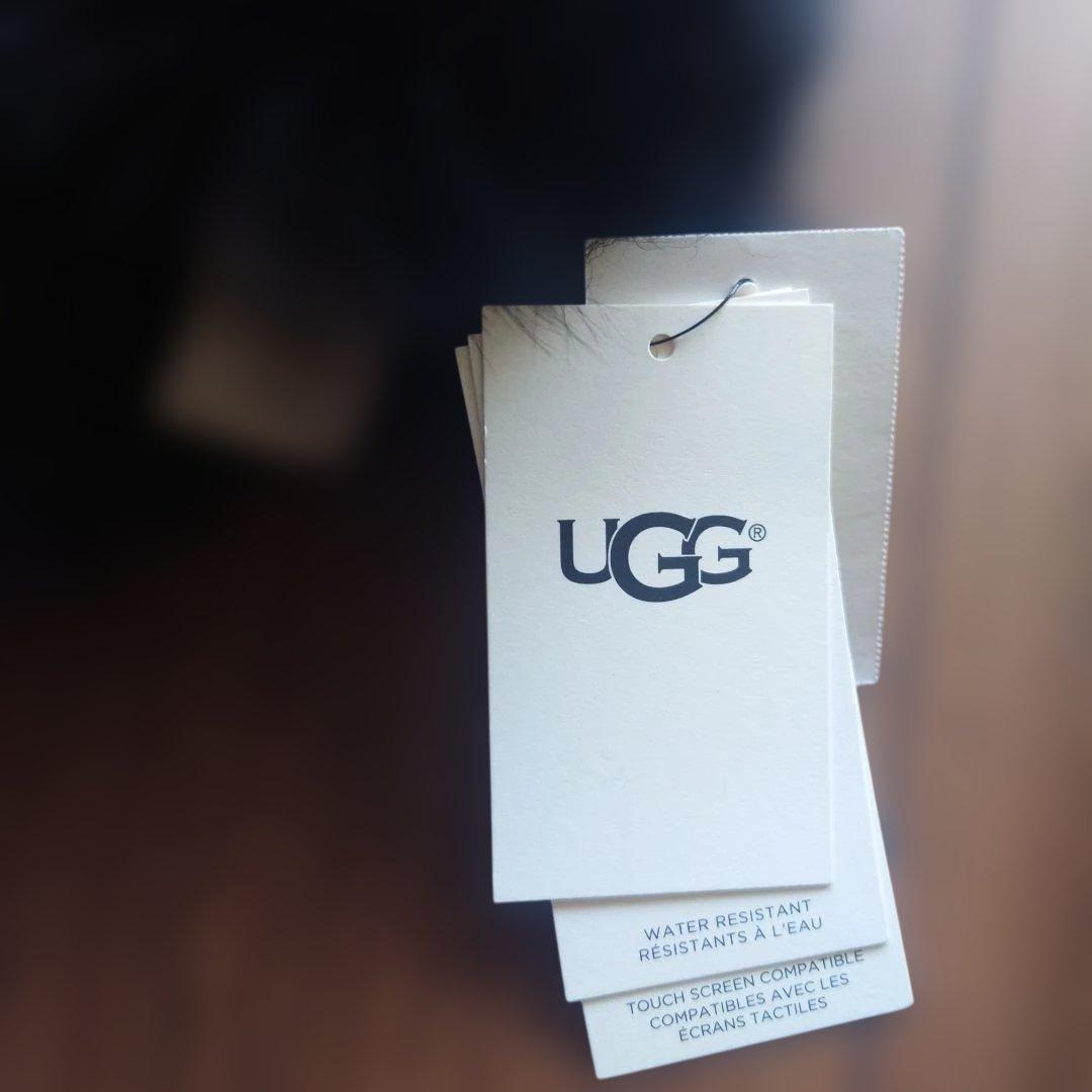 UGG アグ レディース手袋 グローブ ミトン キルティング ブラック 黒