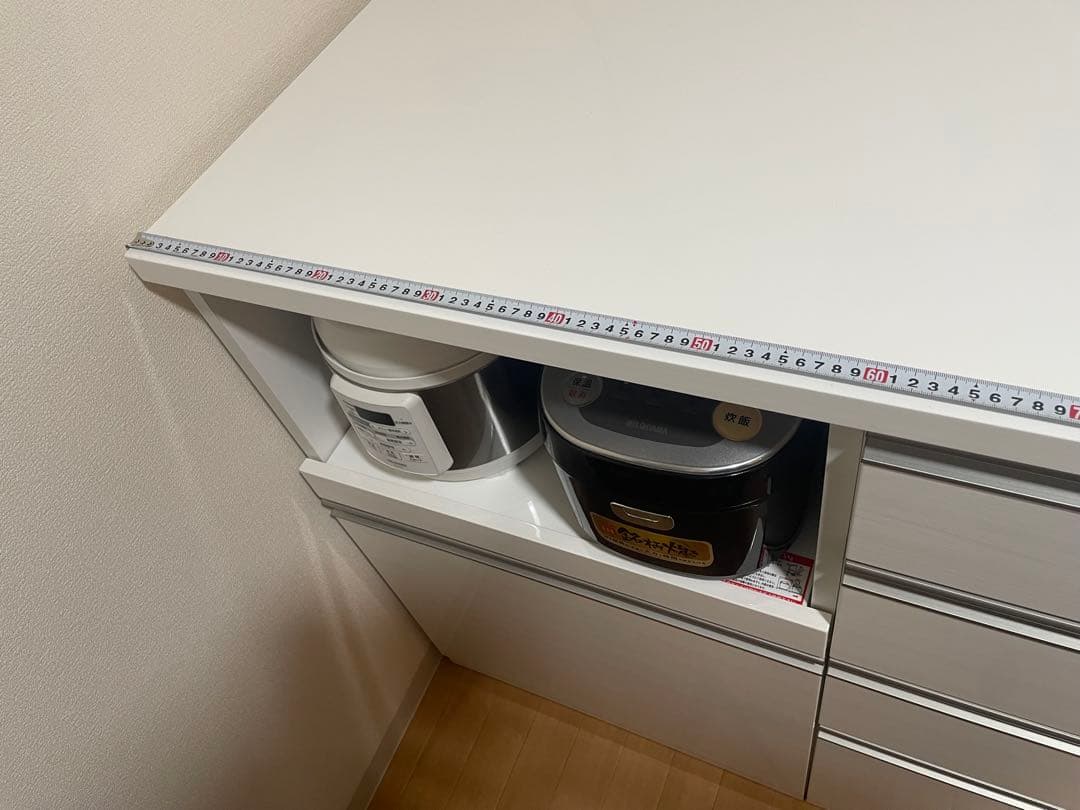 【yso♡様、観覧お願い致します】ニトリ　キッチンカウンター　食器棚　180cm