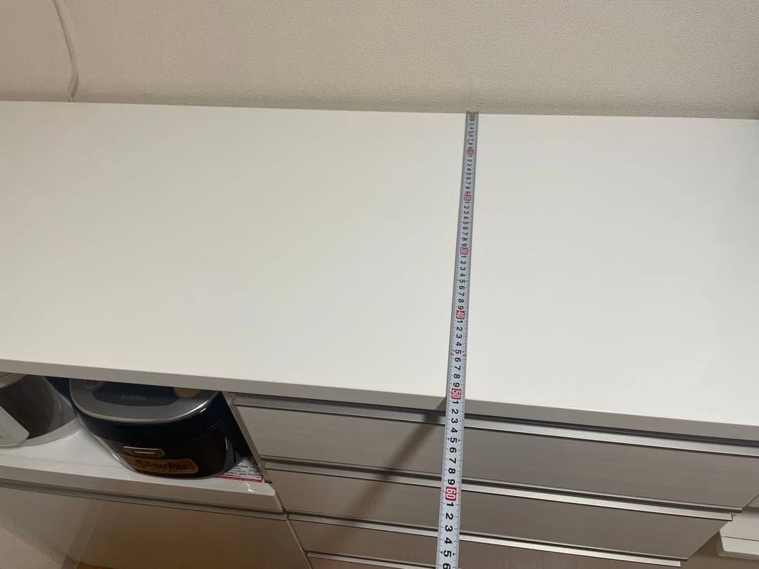 【yso♡様、観覧お願い致します】ニトリ　キッチンカウンター　食器棚　180cm