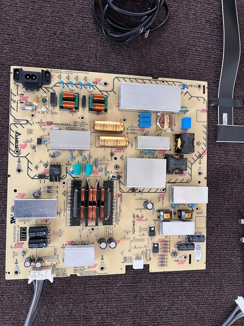 テレビ基板セット リモコン付き sony KJ-75X8000H