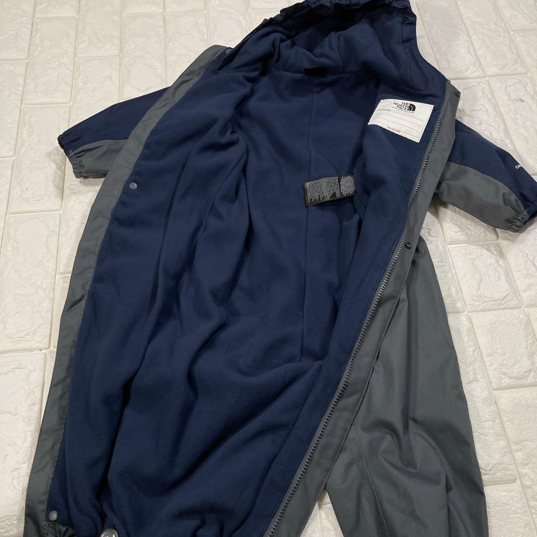 【新品】ノースフェイス　キッズ　ベビー　ロンパース　繋ぎ　防寒