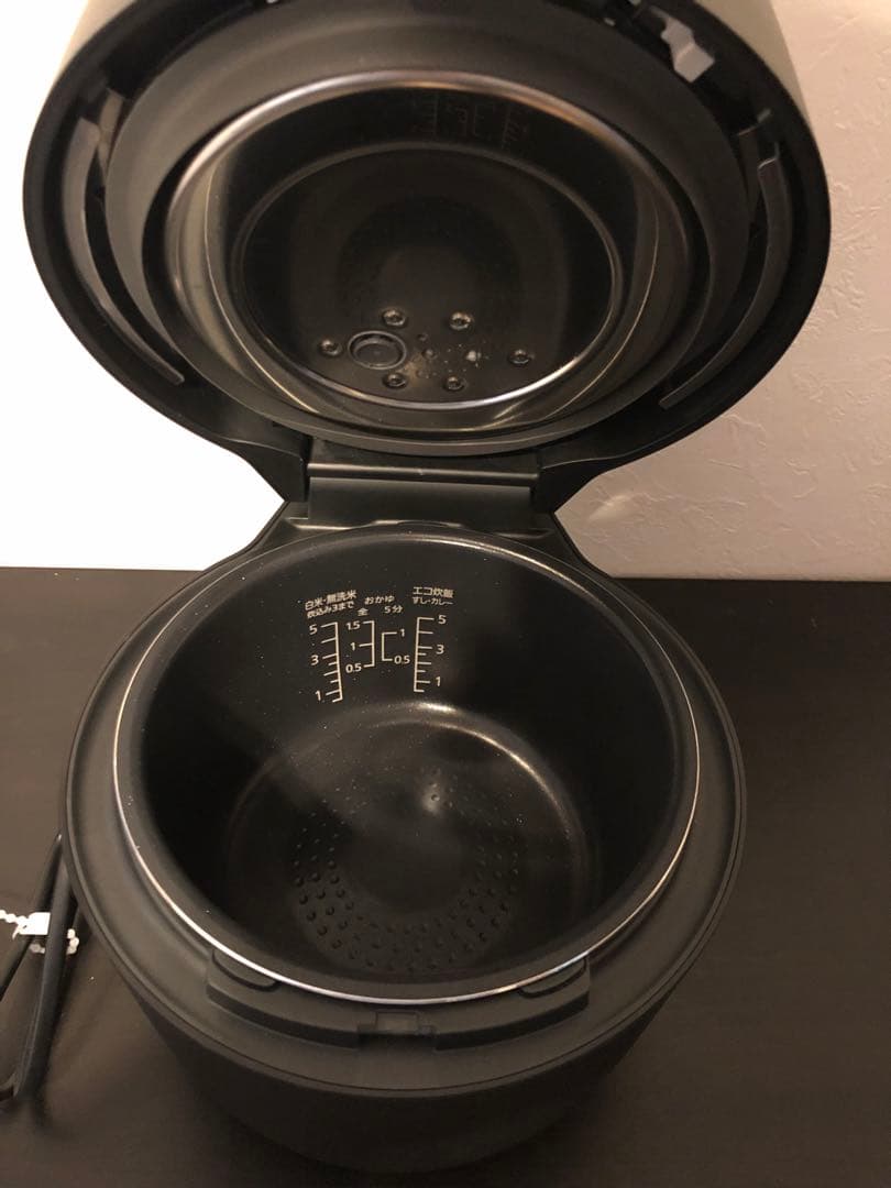 Panasonic 炊飯器SR-CR10B-K(5合炊き)