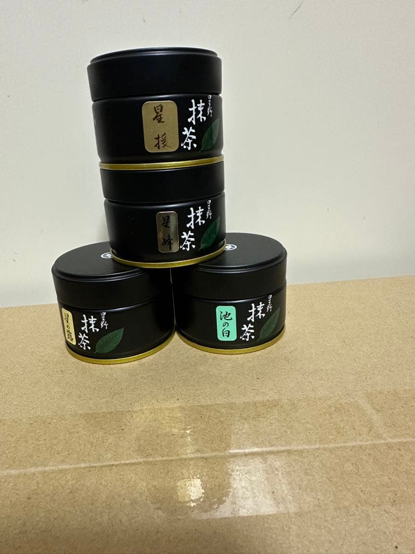 抹茶　星野製茶園 池の白20g 星の露20g 星峰20g 星授20g