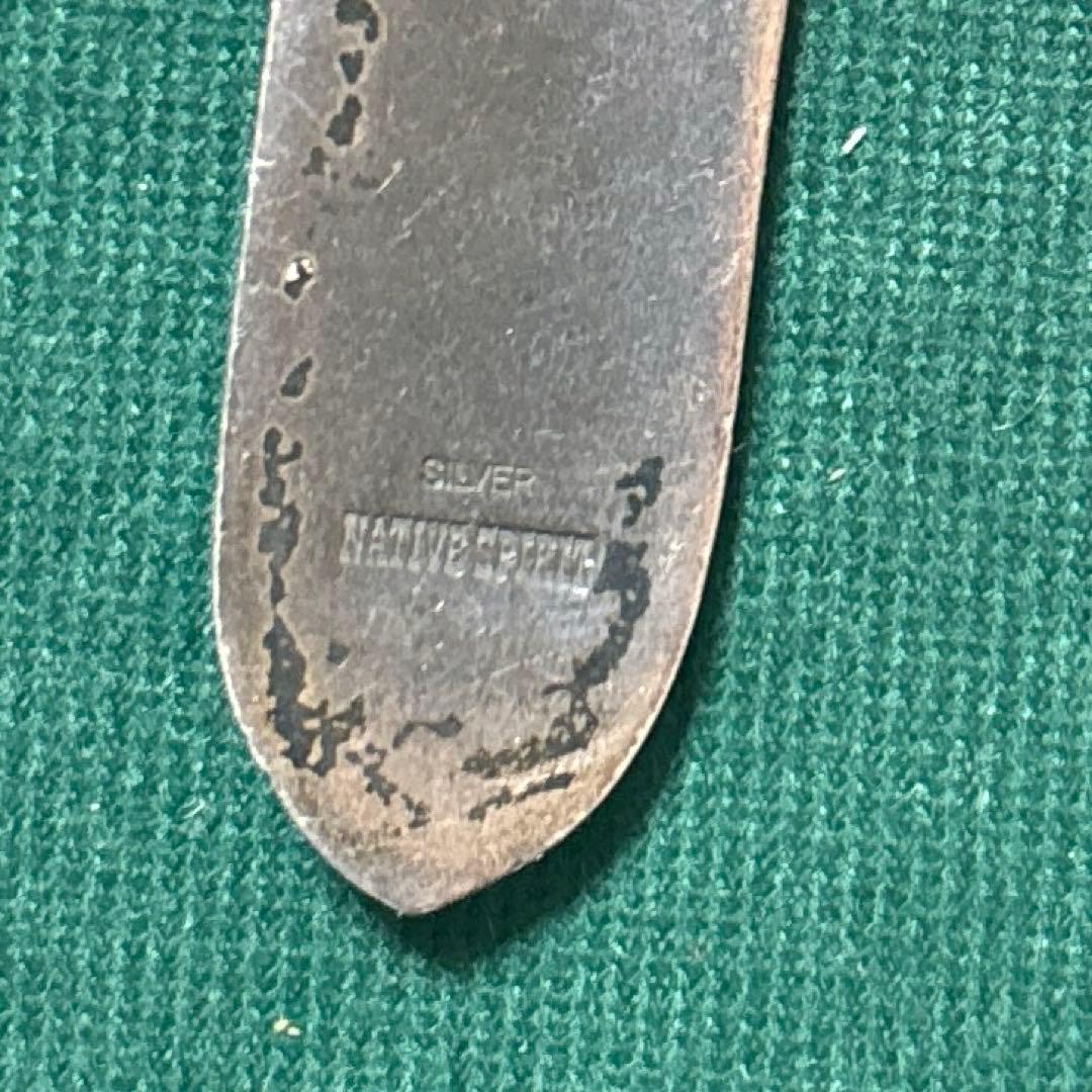 NATIVE SPIRIT SILVER フェザー ネックレス