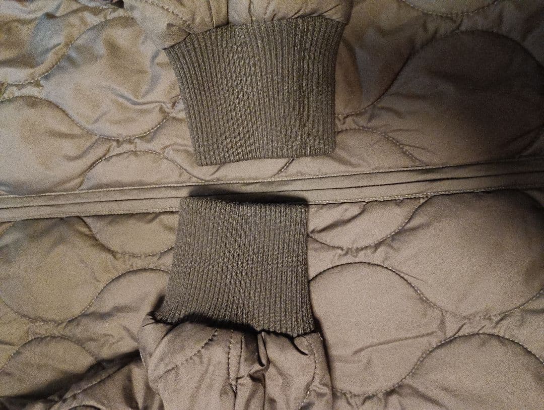 FRAMeWORK　キルティング2WAYテントブルゾン　ブラック