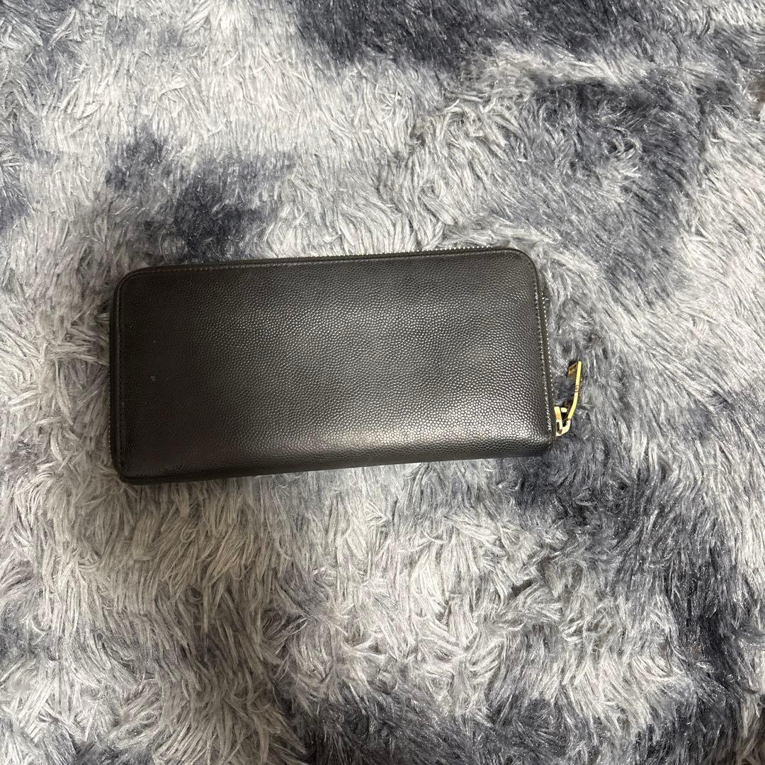 Saint Laurent ブラック 長財布