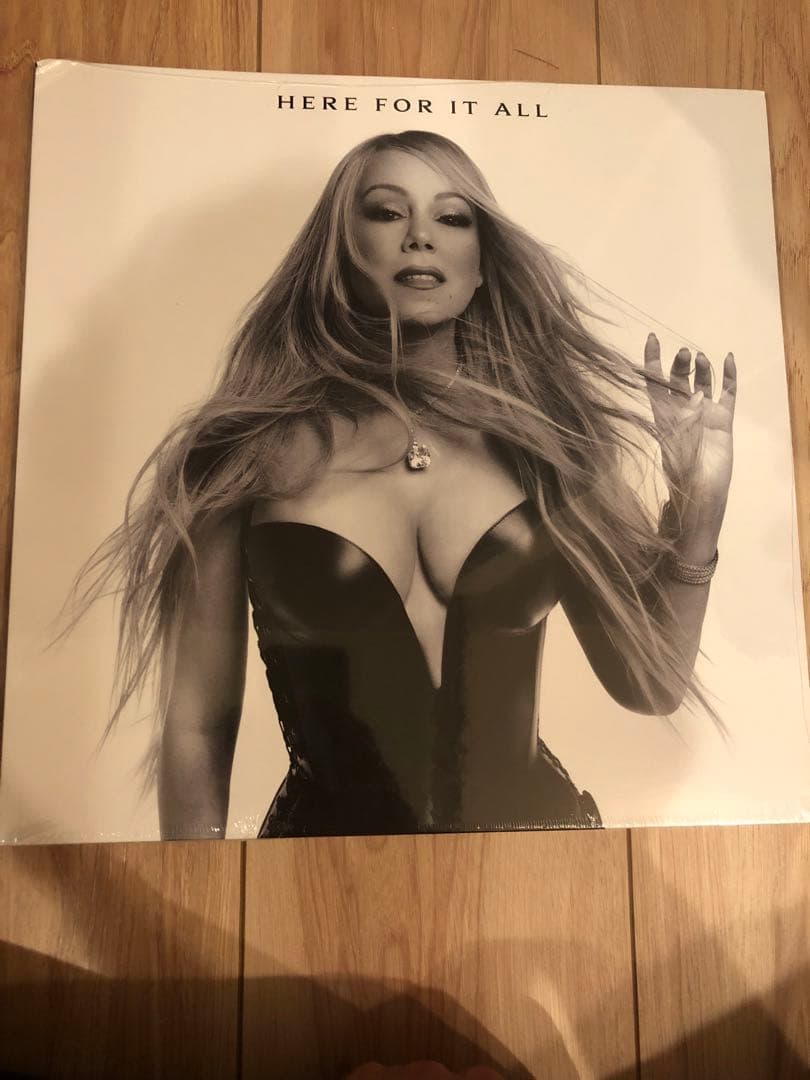 新品 mariah carey here for it all レコード
