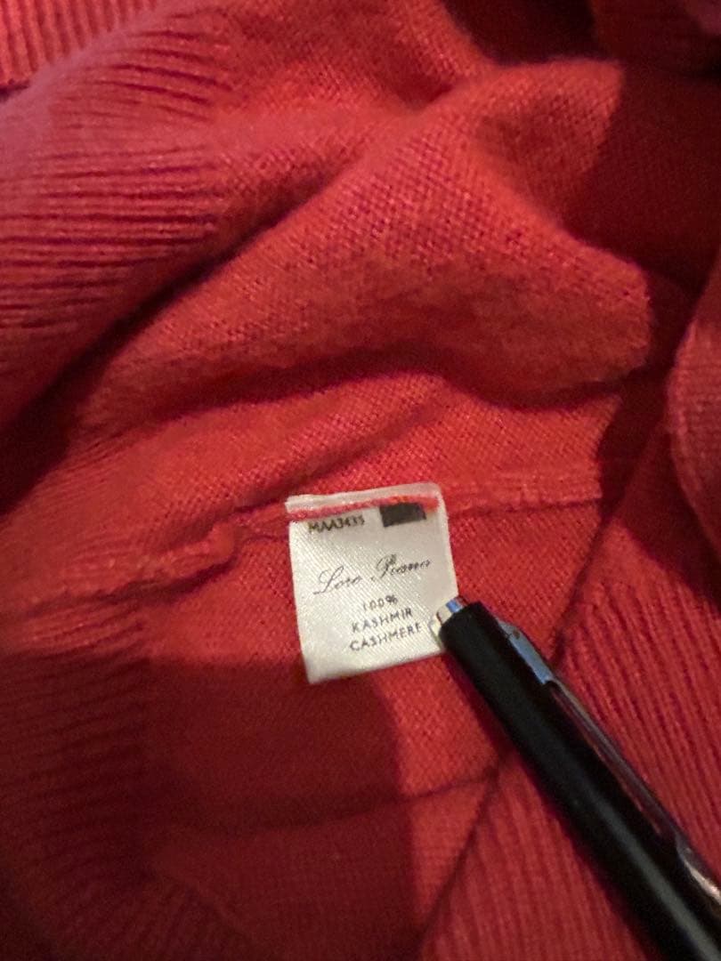 LORO PIANA ロロピアーナ カシミヤ100% ニット ベスト 48