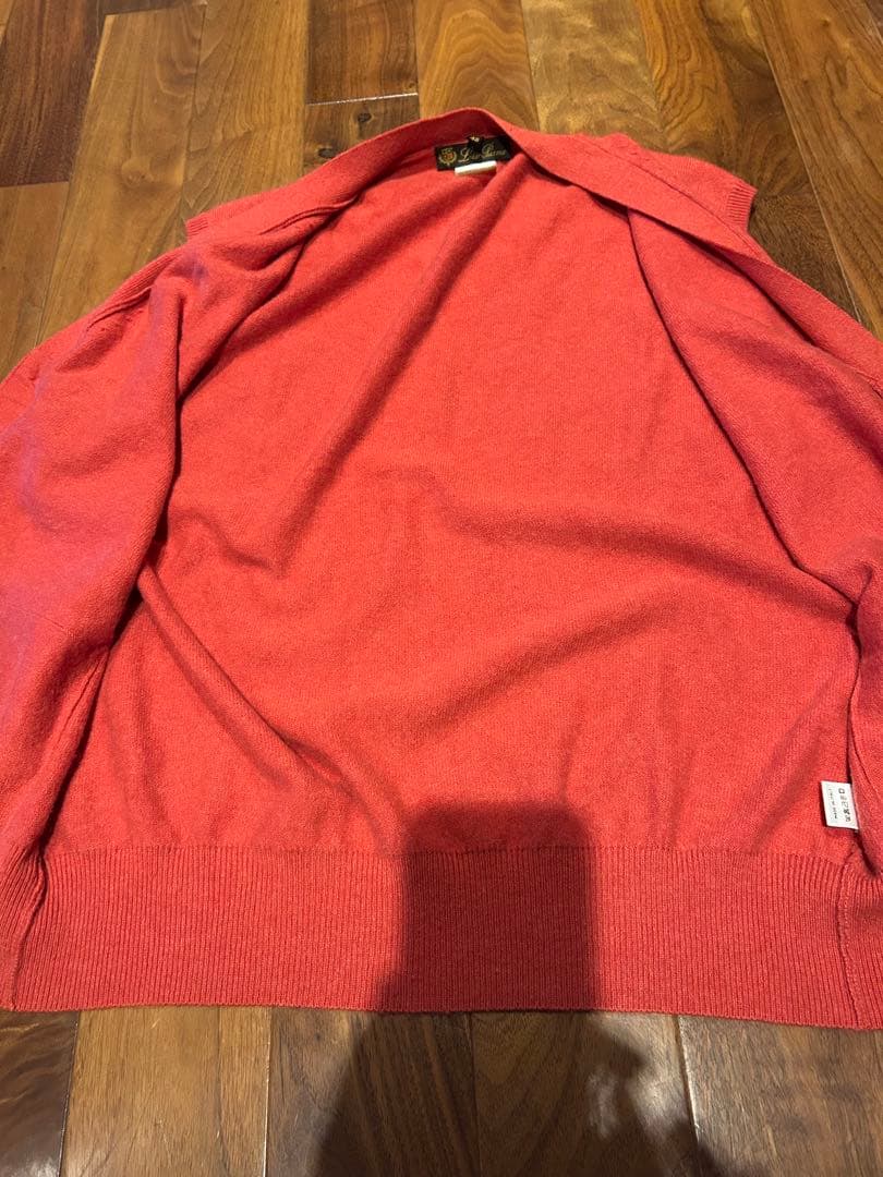 LORO PIANA ロロピアーナ カシミヤ100% ニット ベスト 48