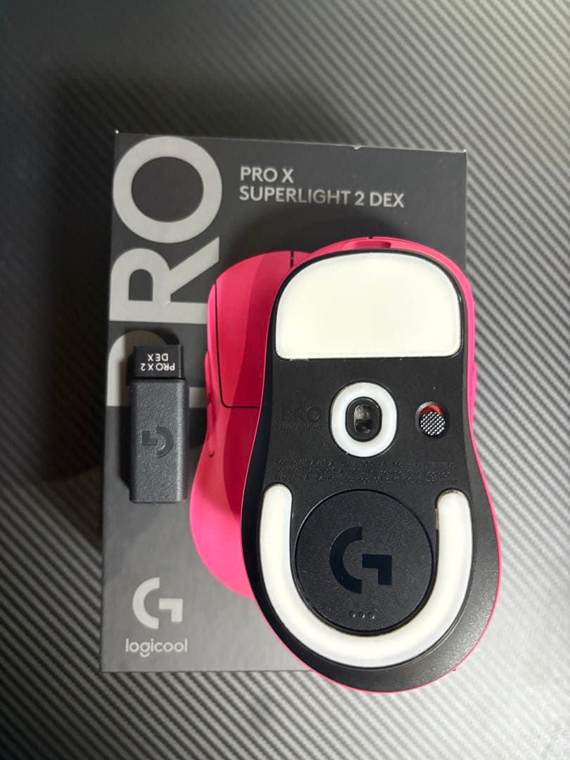 Logicool gpro x superlight2 dex マゼンダ