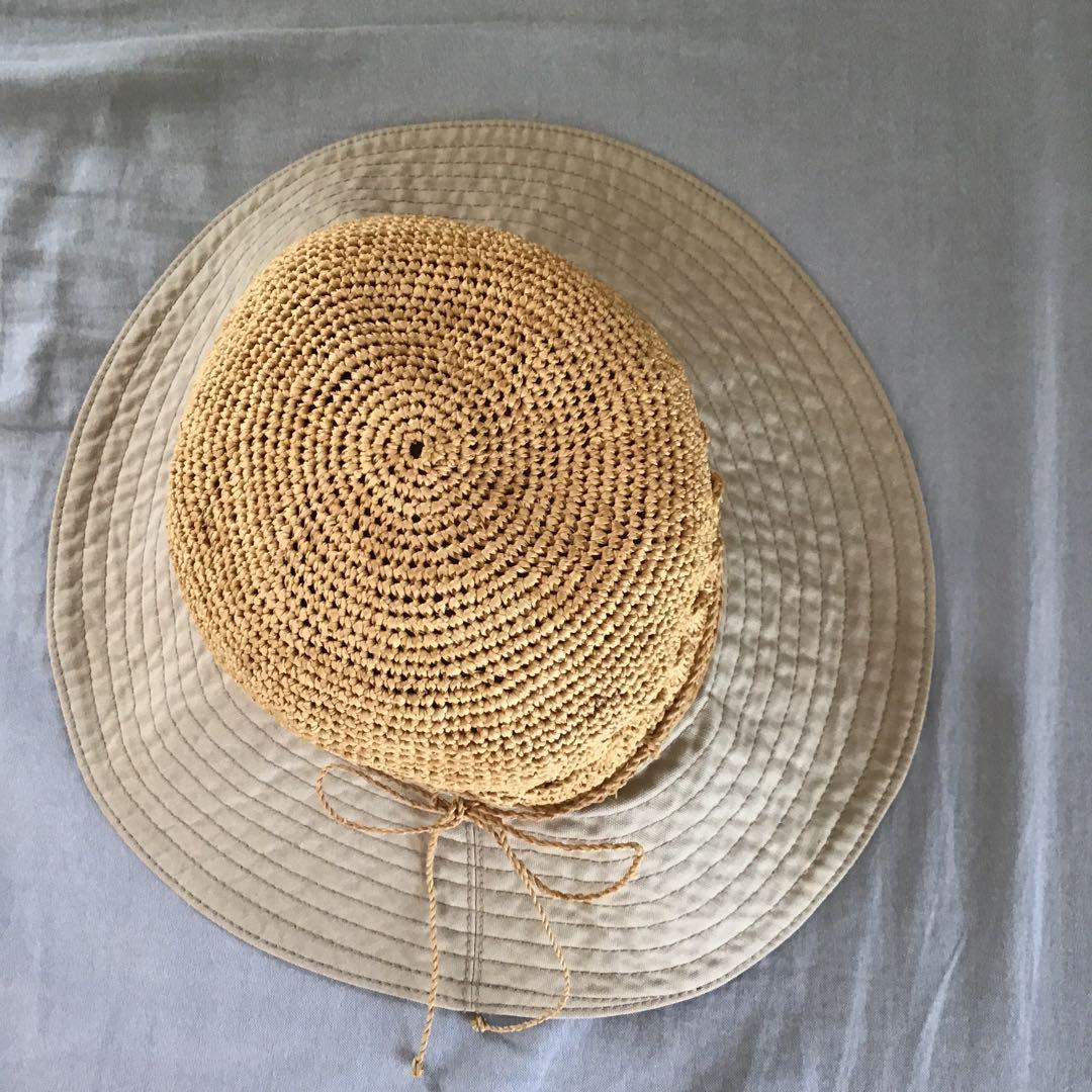 ヘレンカミンスキー、麦わら帽子、ラフィア×綿、