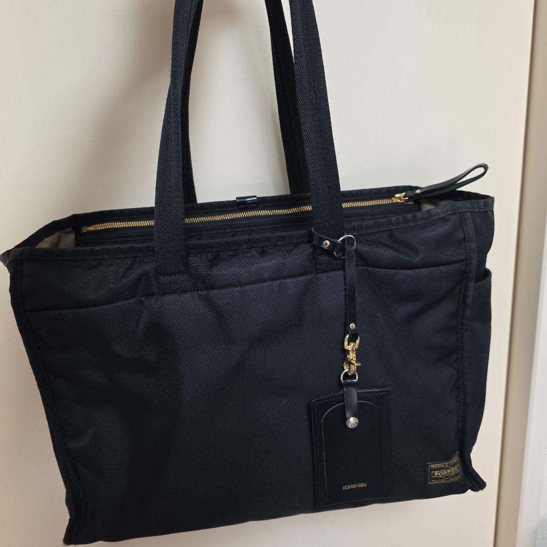 PORTER ブラックシア トートバッグL