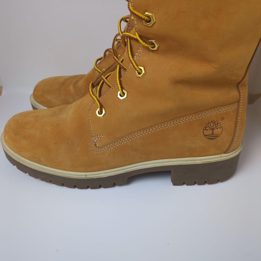 希少　Timberland　8M 26cm ロングブーツ　イエロー 　メンズ