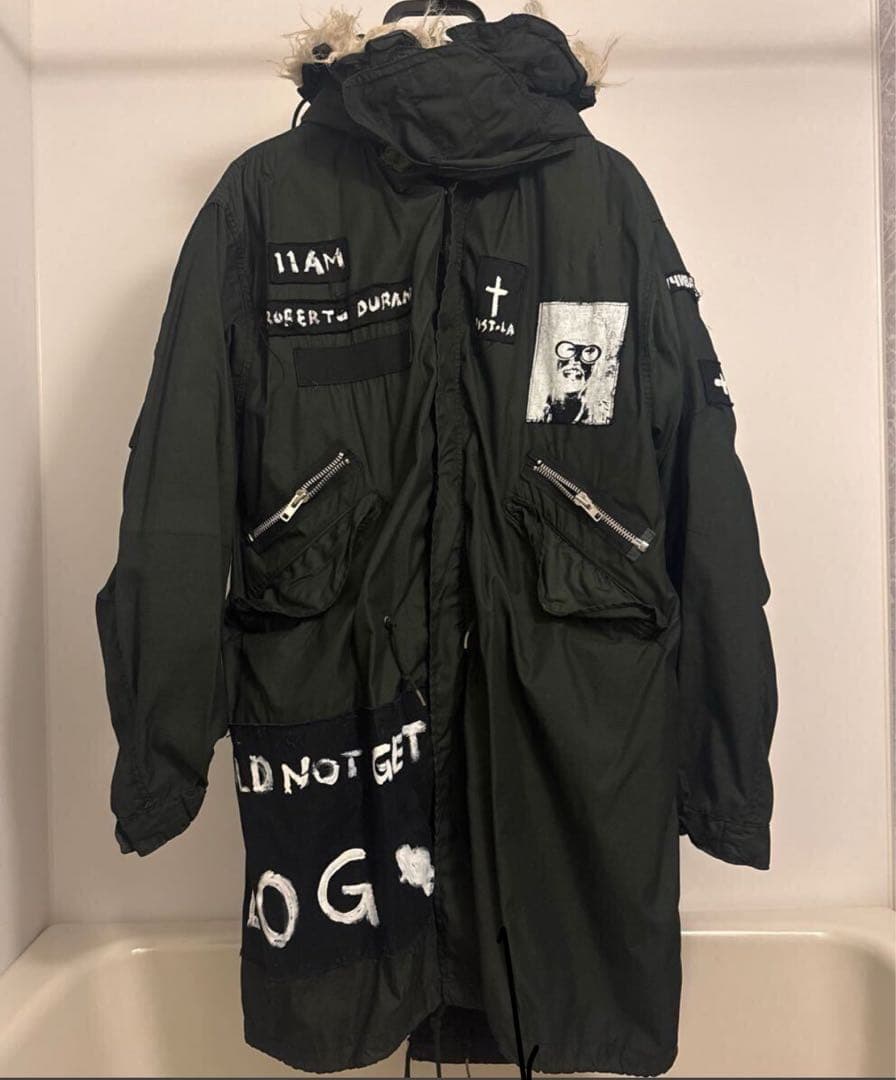 ブ*ン様 一点物 HELSINKI ANTIKLAFT AUTOBAHN モッズ