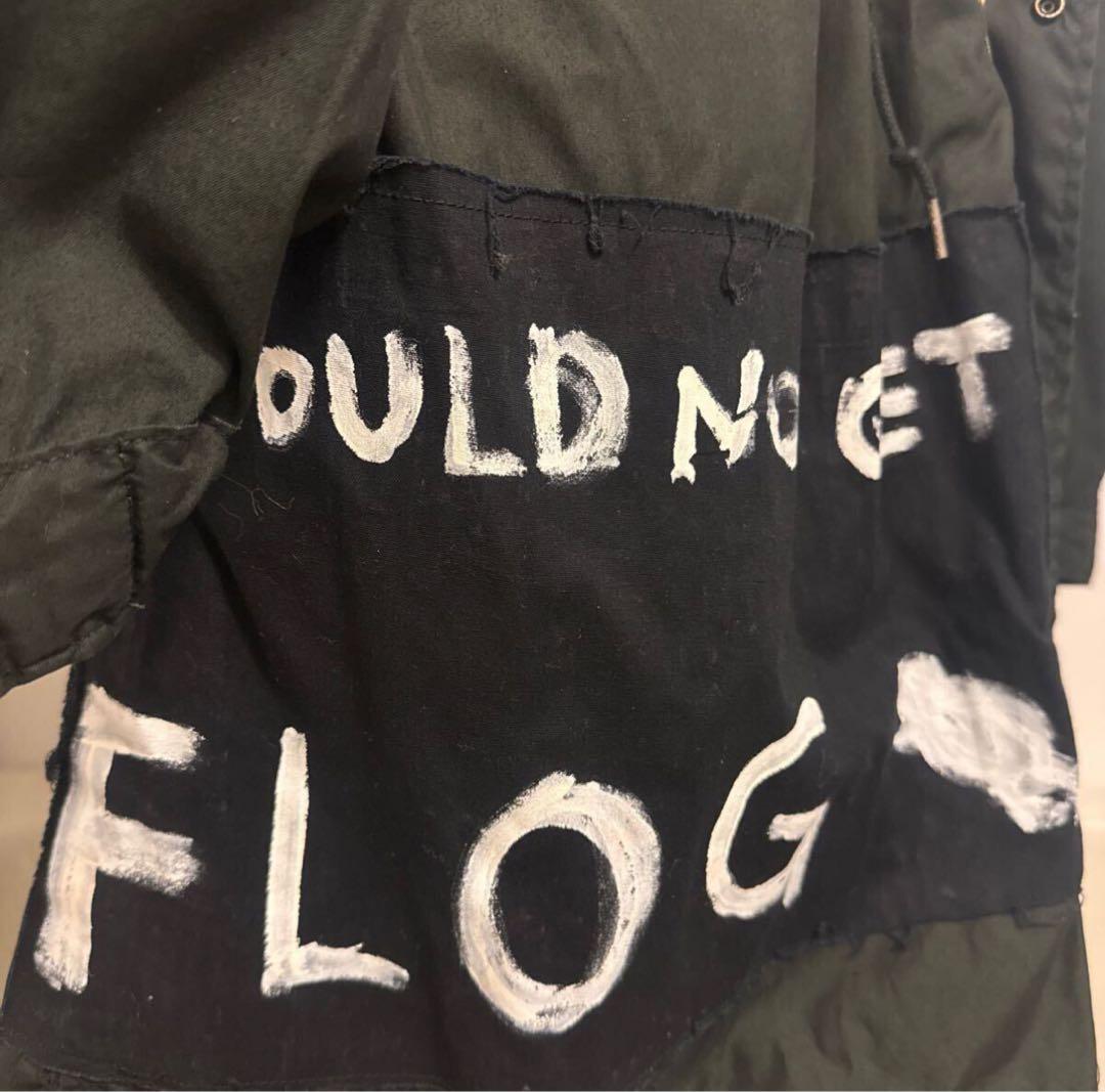 ブ*ン様 一点物 HELSINKI ANTIKLAFT AUTOBAHN モッズ