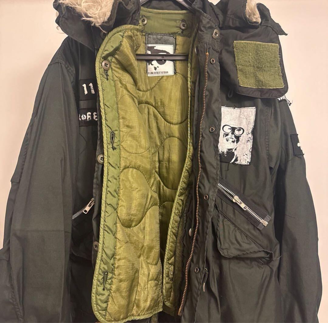 ブ*ン様 一点物 HELSINKI ANTIKLAFT AUTOBAHN モッズ