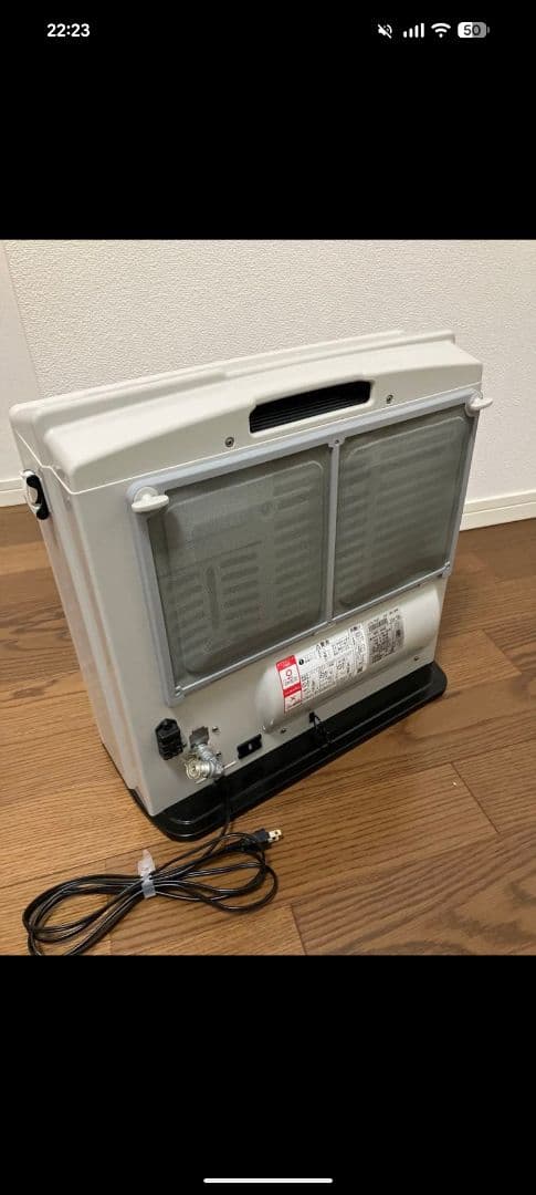 リンナイ 都市ガスファンヒーター