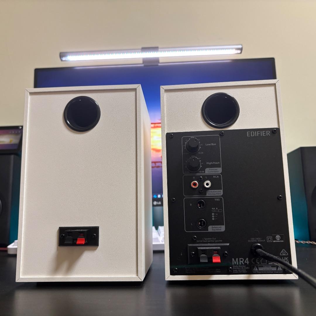 [動作確認済み] EDIFIER MR4 ホワイトアクティブスピーカー