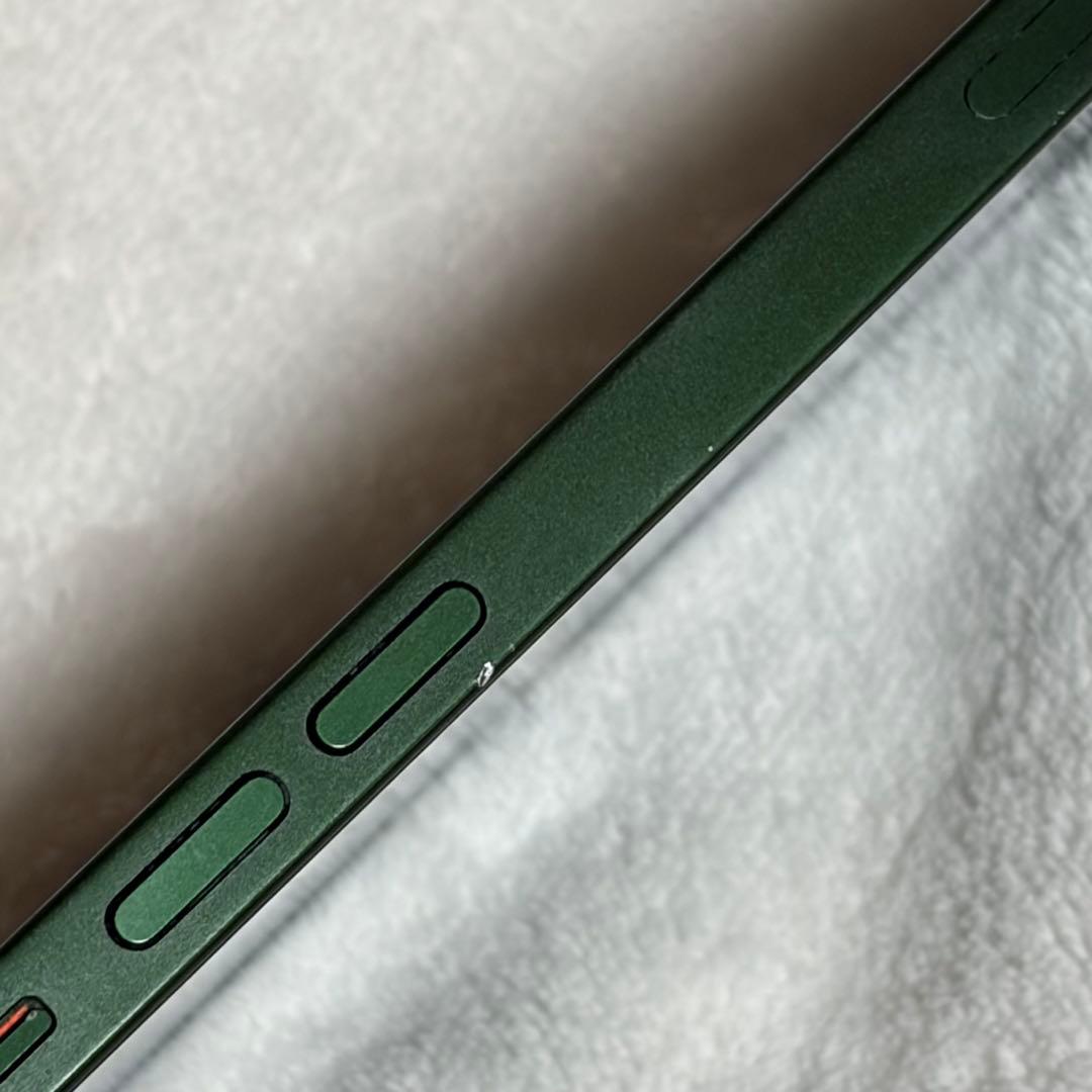 【本日限定価格】Apple iPhone13 512gbミッドナイトグリーン本体