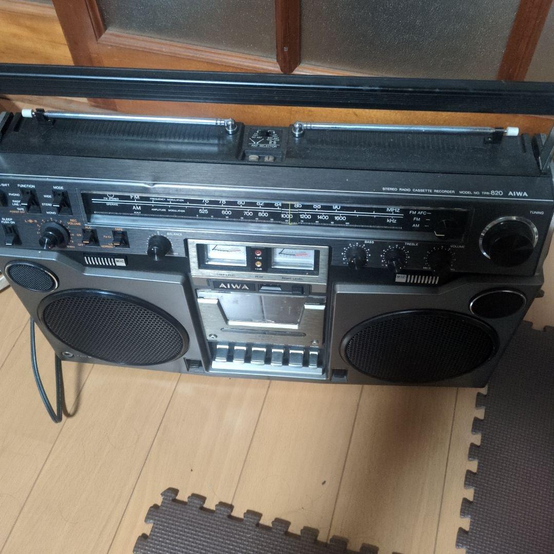 a*a様 AIWA ラジカセ ブラック