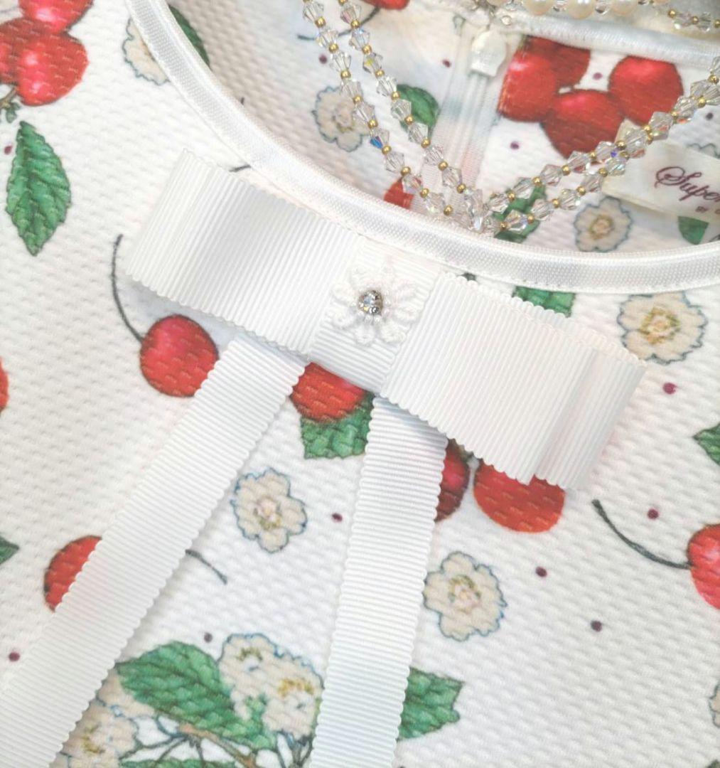 ✨ミモザ44✨Super Beauty２着チェリーチュニ＆ビジューカーデ✨