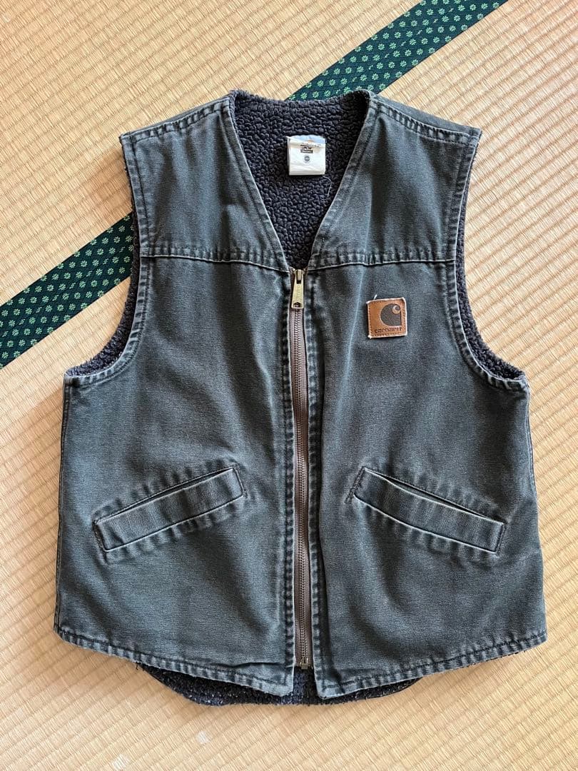 USA 製 carhartt カーハート ダックベスト 極美品