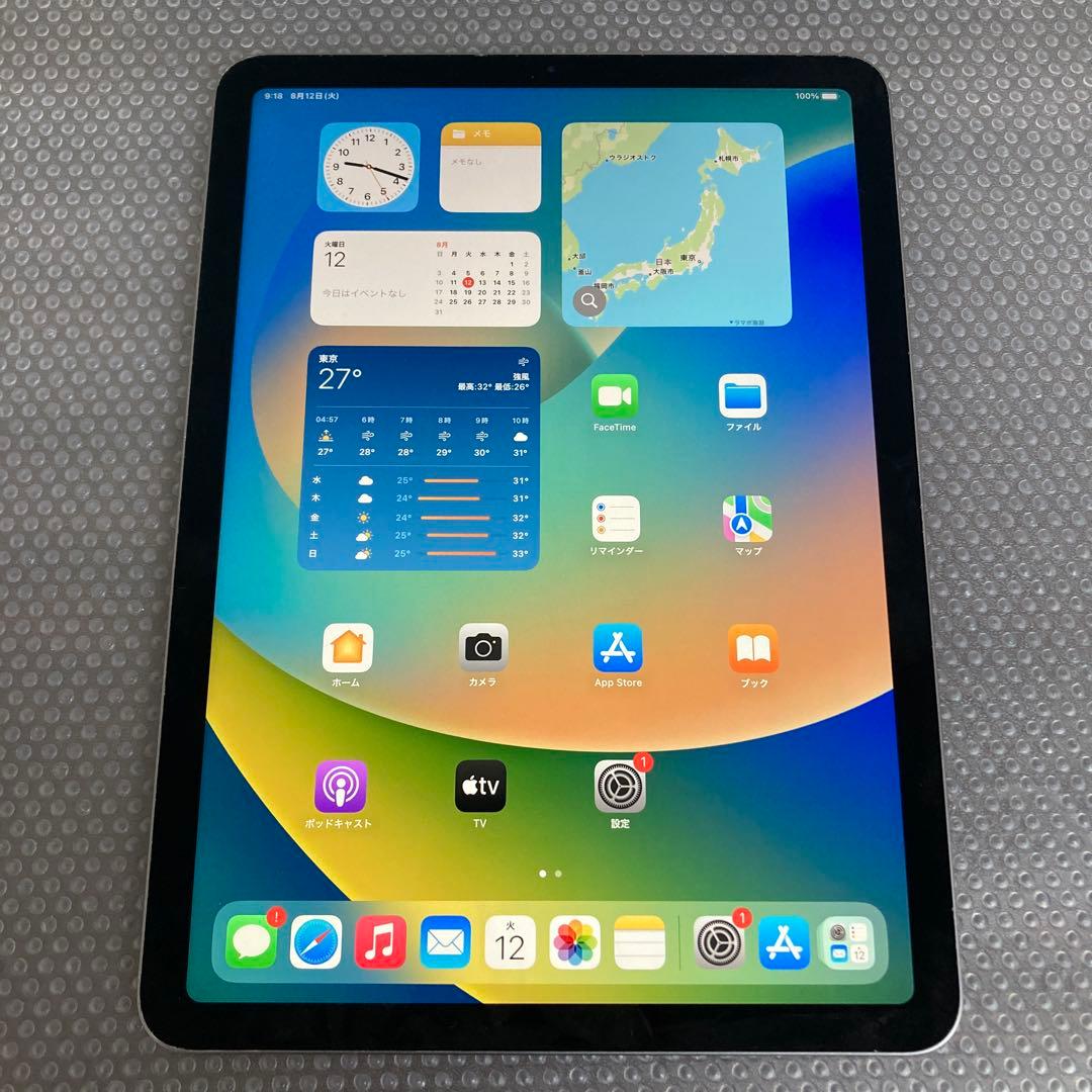2431 電池新品☆比較的美品☆iPadAir4第4世代64GB WIFIモデル