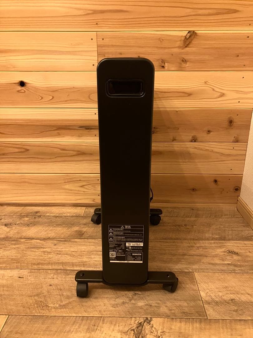 YAMAZEN(山善) オイルレスヒーター DOL-J12ブラック