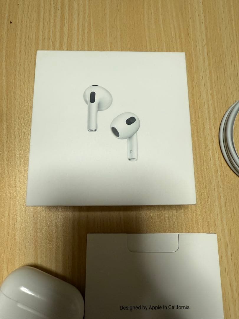最終値下げ！【純正品】Apple AirPods 第3世代/動作確認済み