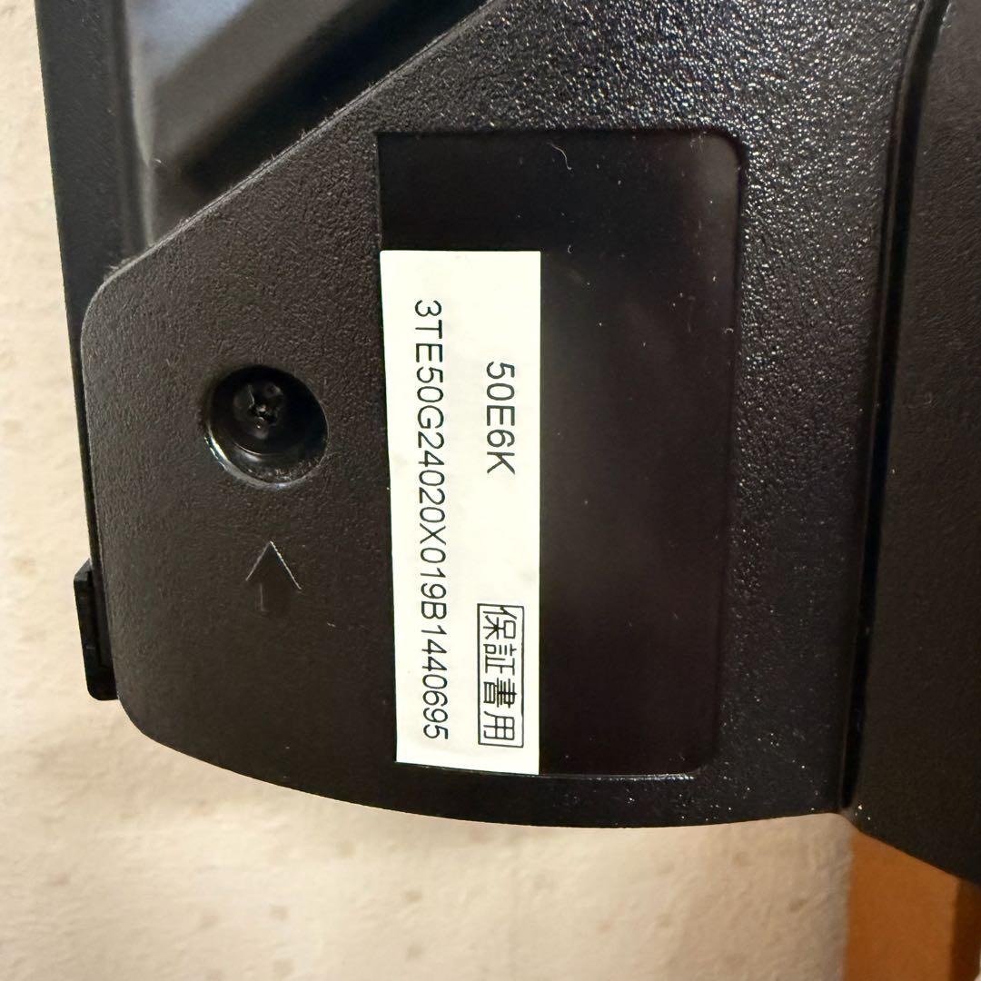 ● 極美品 Hisense 50インチ 4K液晶テレビ 50E6K Dolby