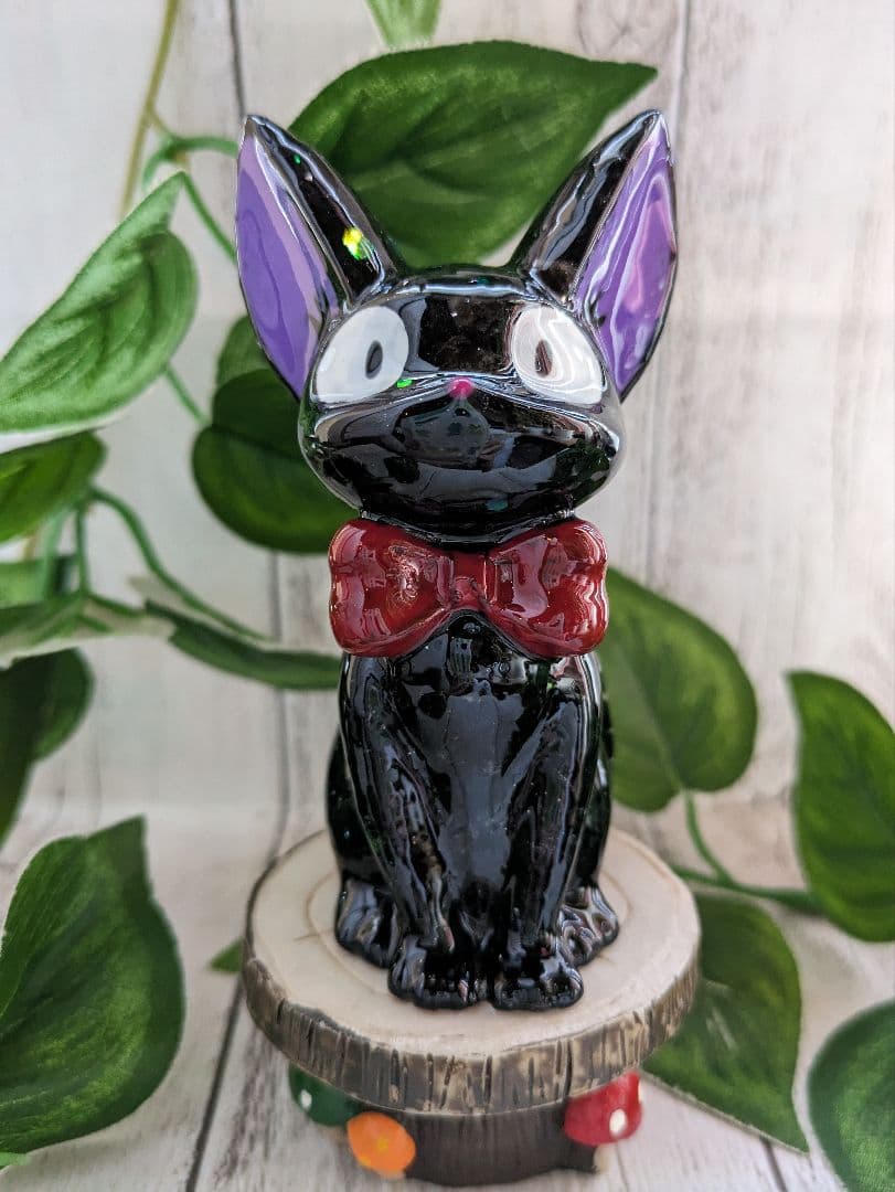 【睦月】レインボーオーラ水晶の魔法のステッキ形オルゴナイト☆他３点