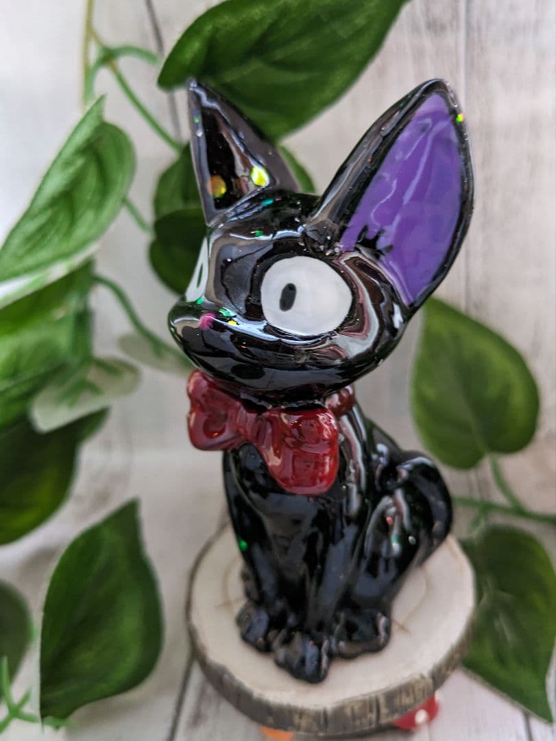 【睦月】レインボーオーラ水晶の魔法のステッキ形オルゴナイト☆他３点