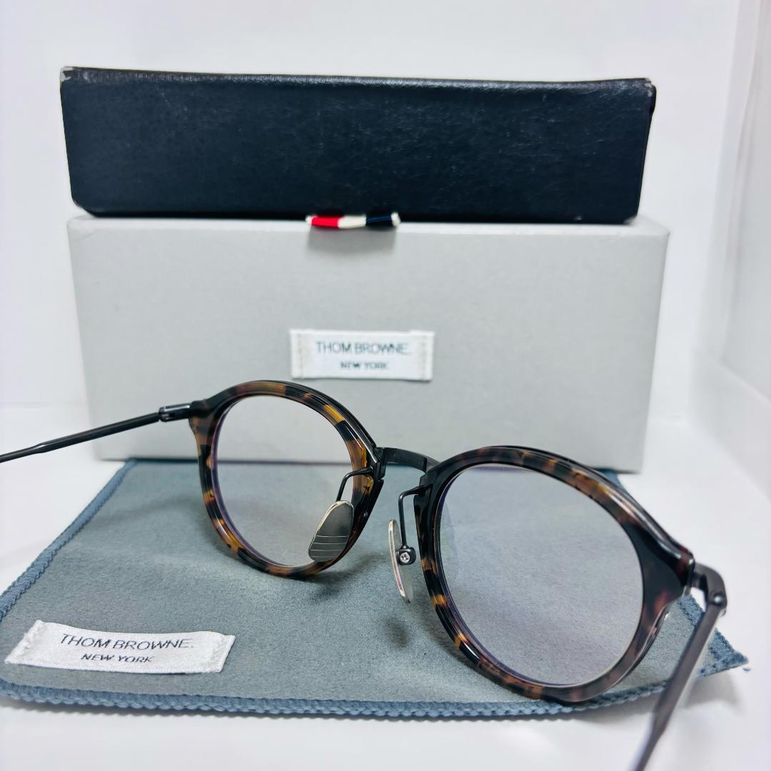 ◆THOM BROWNE◆TB-011◆TORTOISE◆美品◆