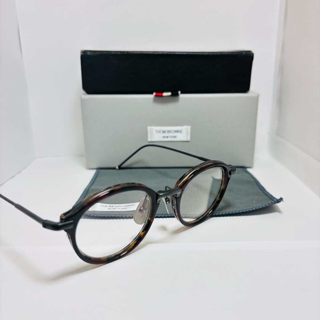 ◆THOM BROWNE◆TB-011◆TORTOISE◆美品◆