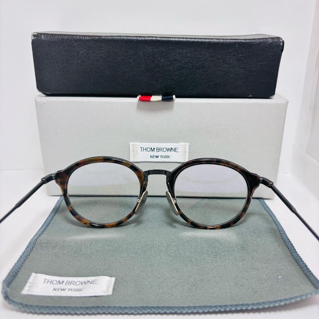 ◆THOM BROWNE◆TB-011◆TORTOISE◆美品◆
