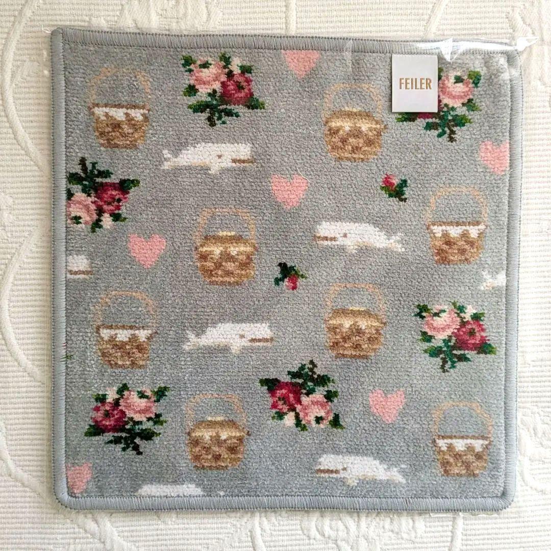 FEILER×NANTUCKET BASKET ROSEハンカチ2枚セット