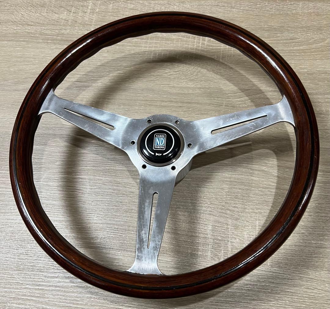 ナルディ(NARDI)クラシックウッドステアリング　36.5パイ　正規品