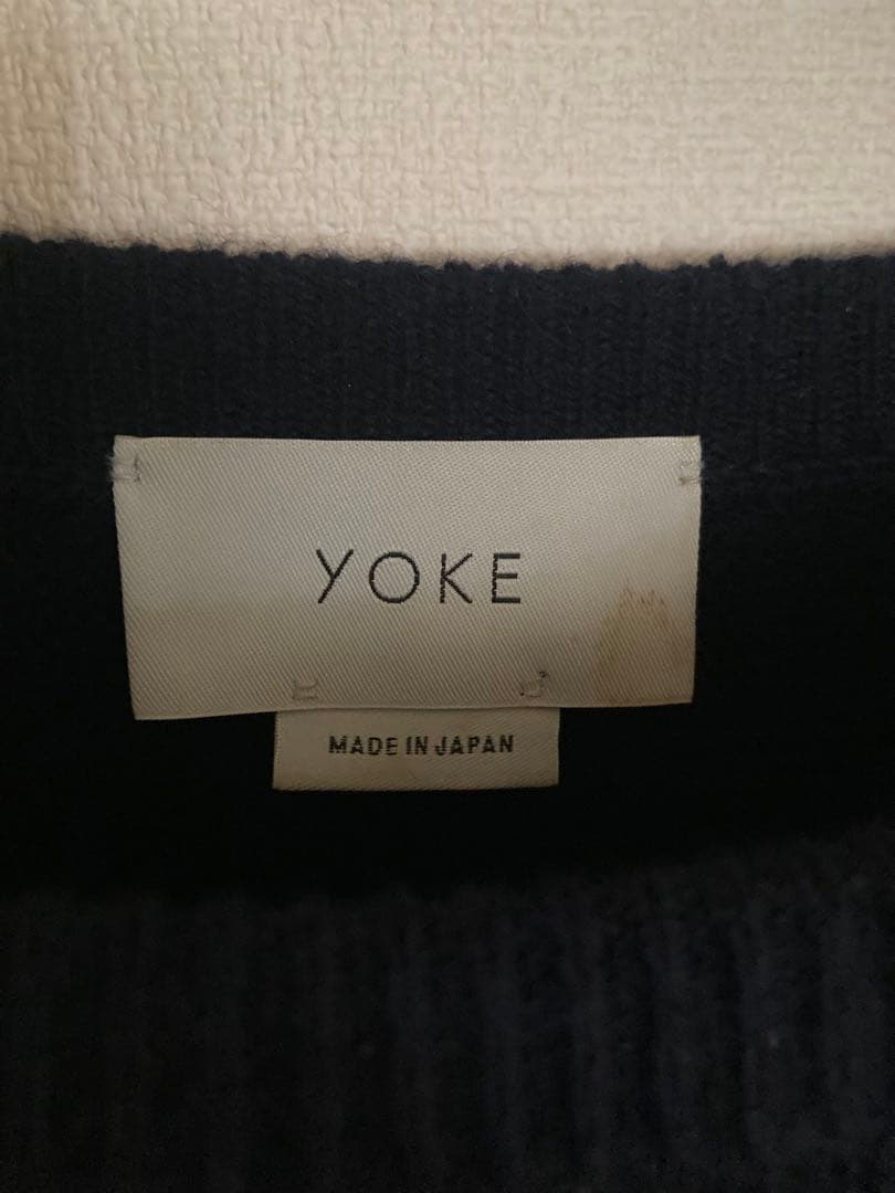 トップス YOKE 19AW 7G ALPACA WOOL KNIT