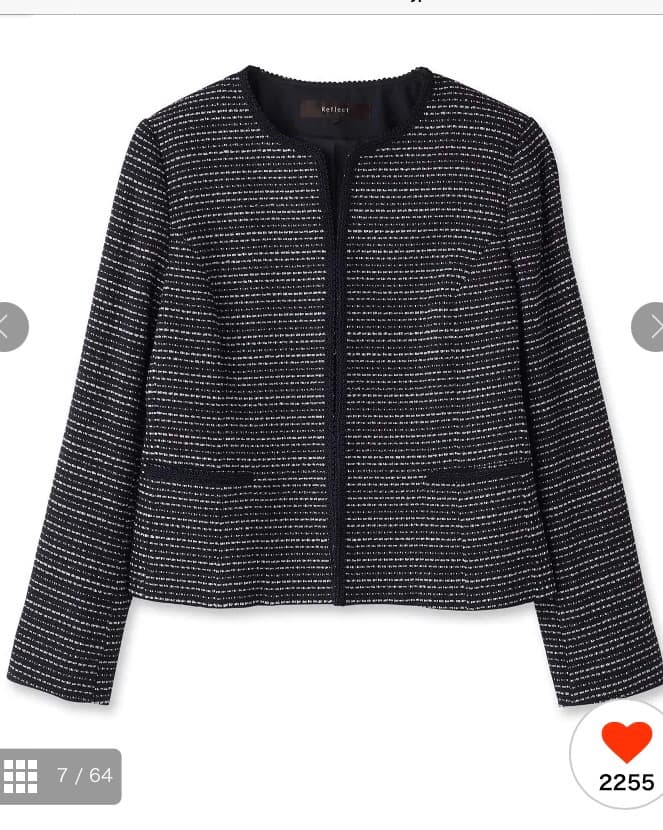 【新品】Reflect ノーブルツィードセットアップ