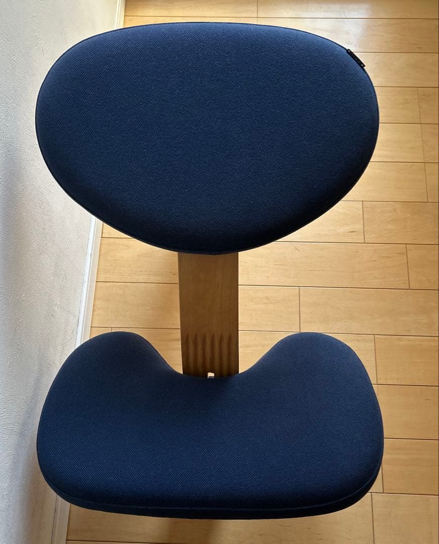 balans Easyバランスチェア　イージー　ネイビー【北欧柄専用カバー付き】