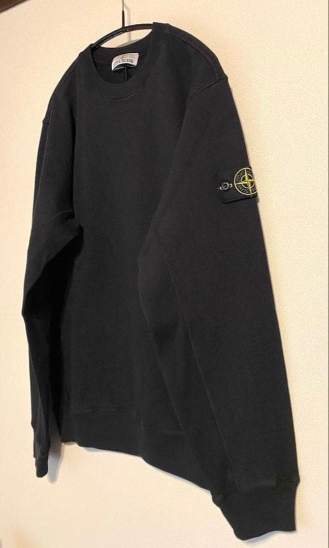 STONE  25SS ブラック トレーナー L