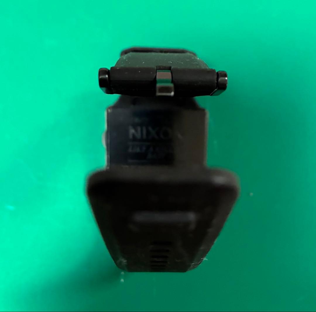 希少 NIXON MURFラバーバンド べっ甲 腕時計 動作未確認