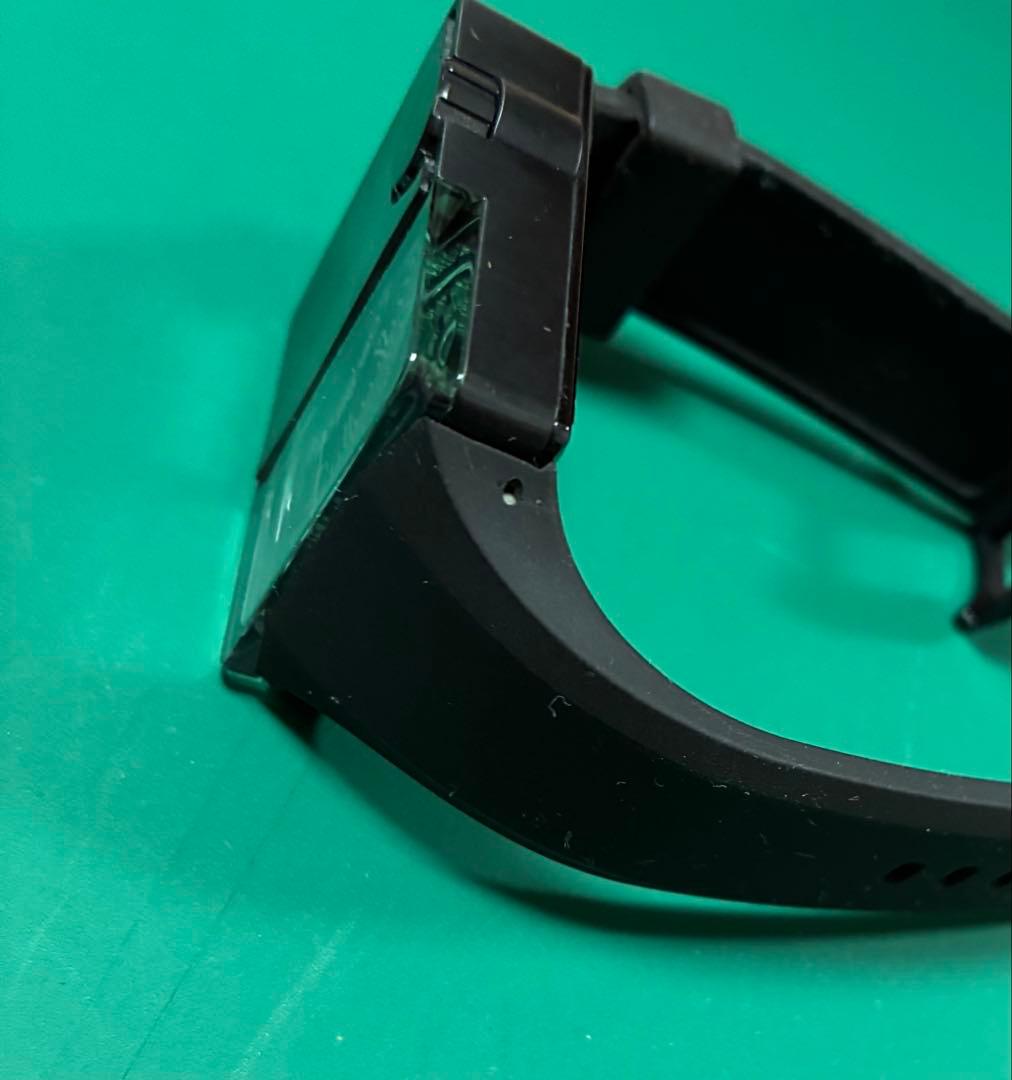 希少 NIXON MURFラバーバンド べっ甲 腕時計 動作未確認