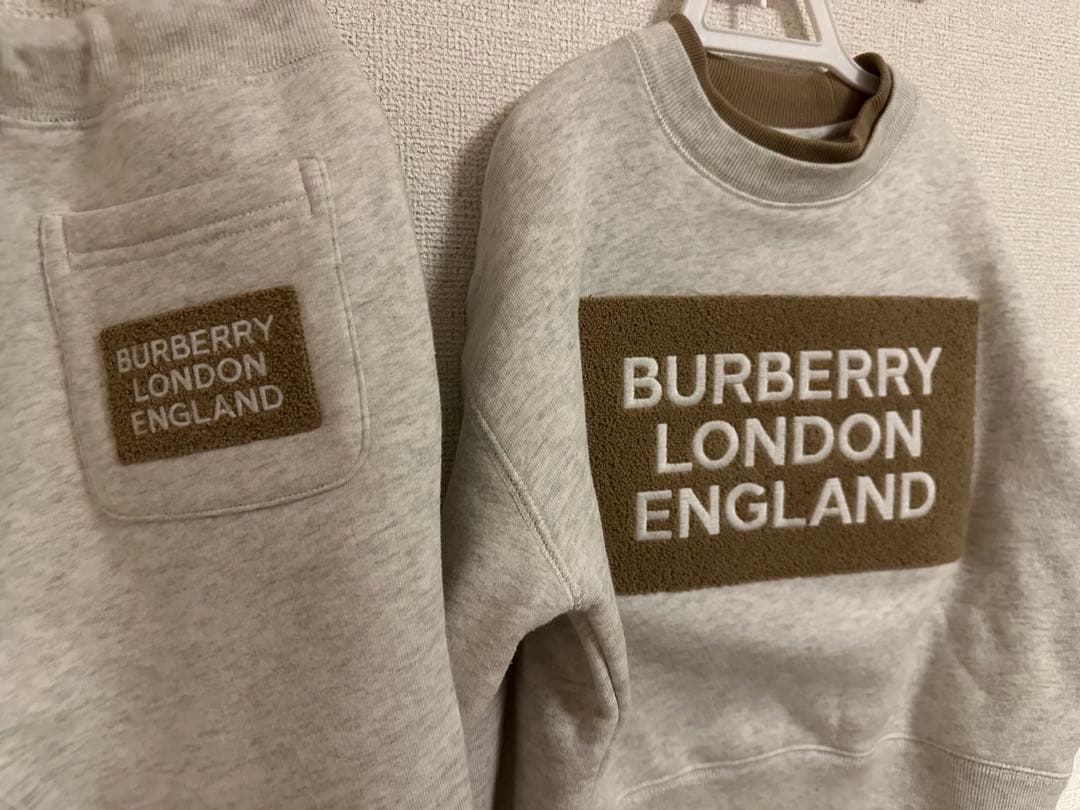 バーバリー ロゴ　スウェット　セット