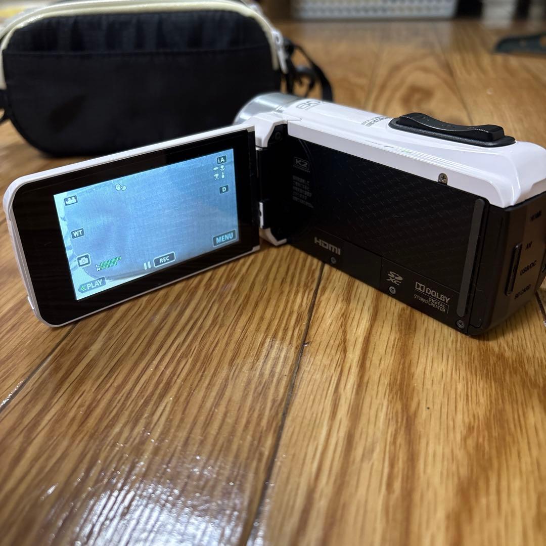 美品　JVC Everio GZ-F117 ビデオカメラ