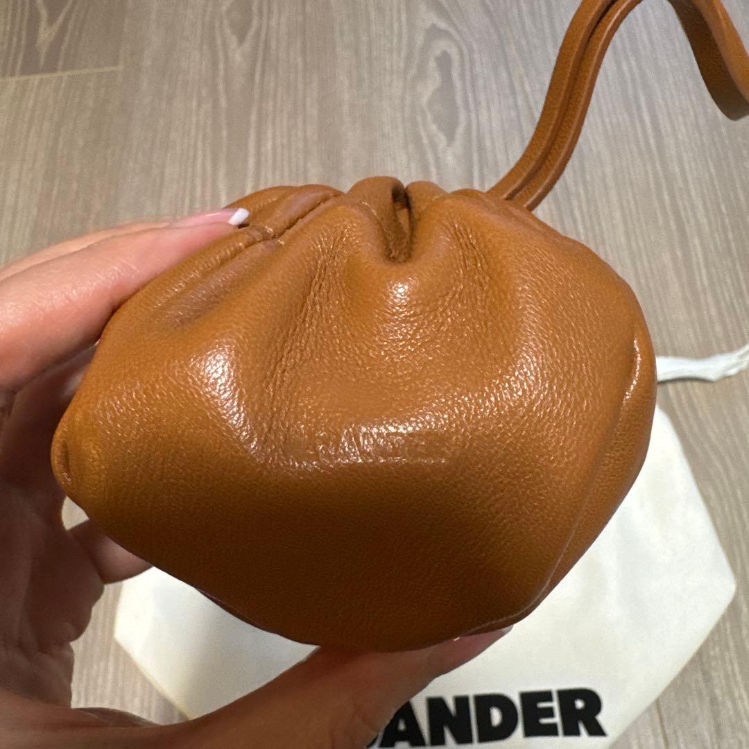 新品未使用 JIL SANDER ブラウンレザー ケース