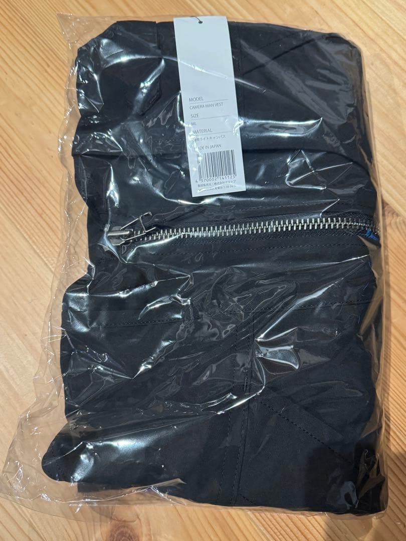 drip ゆーとび 究極のカメラマンベスト MLサイズ 黒 ドリップ
