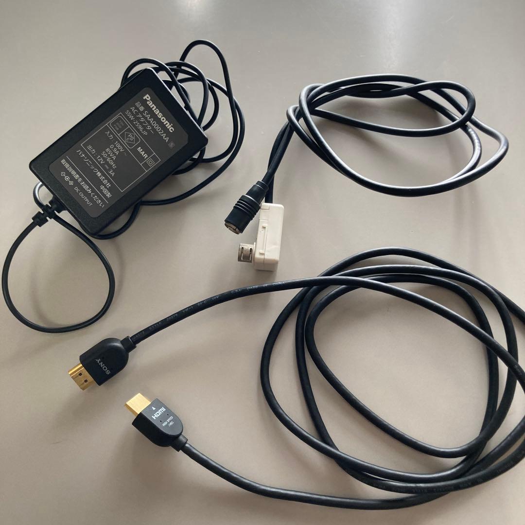 Panasonic ポータブルテレビ & パイオニアBlu-rayプレーヤー