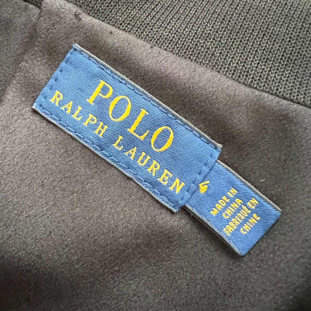 POLO RALPH LAUREN ニット ダブルブレステッド ブレザー 黒